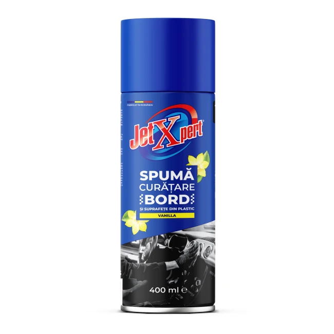 Solutie de Curatare Bord Auto Spuma Vanilla Jetxpert 400ml